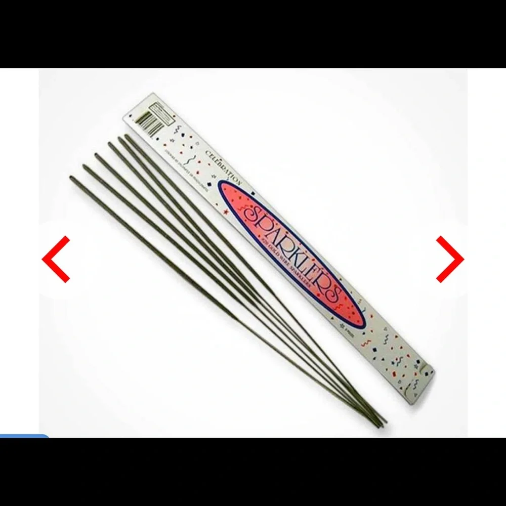 96-20” sparklers with bucket